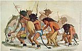 Sioux Buffalo Dance by George Catlin